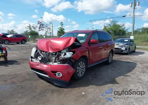 2015 Nissan Pathfinder Platinum/S/Sl/Sv from USA, damaged, VIN 5N1AR2MN3FC650584